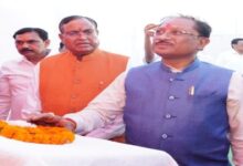 Chief Minister Vishnudeo Sai Performs Bigadev Puja: Unveils Statues of Martyr Veer Narayan Singh and Rani Durgavati