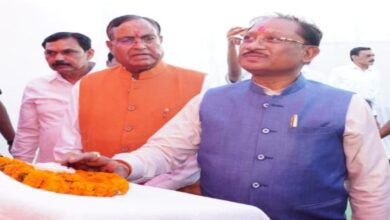 Chief Minister Vishnudeo Sai Performs Bigadev Puja: Unveils Statues of Martyr Veer Narayan Singh and Rani Durgavati