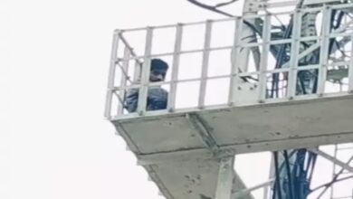 High-voltage drama at the tower over the insistence on marriage