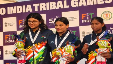 Khelo India Tribal Games: Karnataka's Manikanta Achieves 'Golden Hat-trick'; Chhattisgarh's Anushka Wins Second Medal