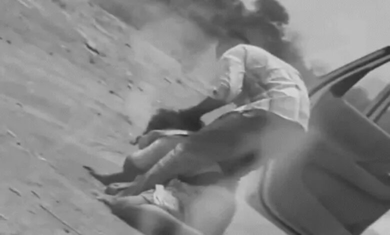 Husband Slits Wife's Throat in Middle of Road, Then Runs Her Over with SUV