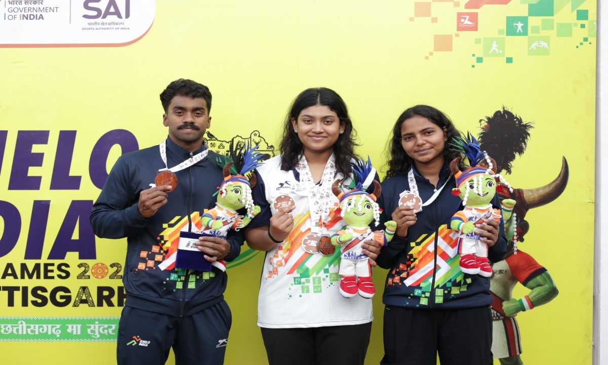 Karnataka's Dominance Continues on Day 3 of Khelo India Tribal Games