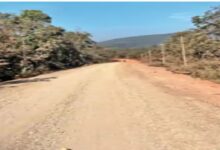 A road is being constructed in Abujhmad for the first time, and villagers are returning following the elimination of Naxals.