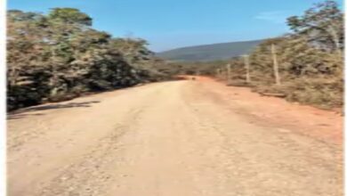 A road is being constructed in Abujhmad for the first time, and villagers are returning following the elimination of Naxals.