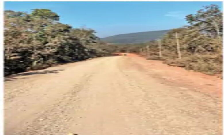 A road is being constructed in Abujhmad for the first time, and villagers are returning following the elimination of Naxals.