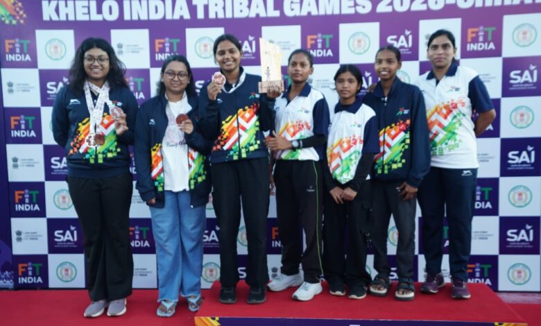 Khelo India Tribal Games 2026: Karnataka and Odisha Shine in Swimming; Chhattisgarh's Anushka Wins Fourth Silver