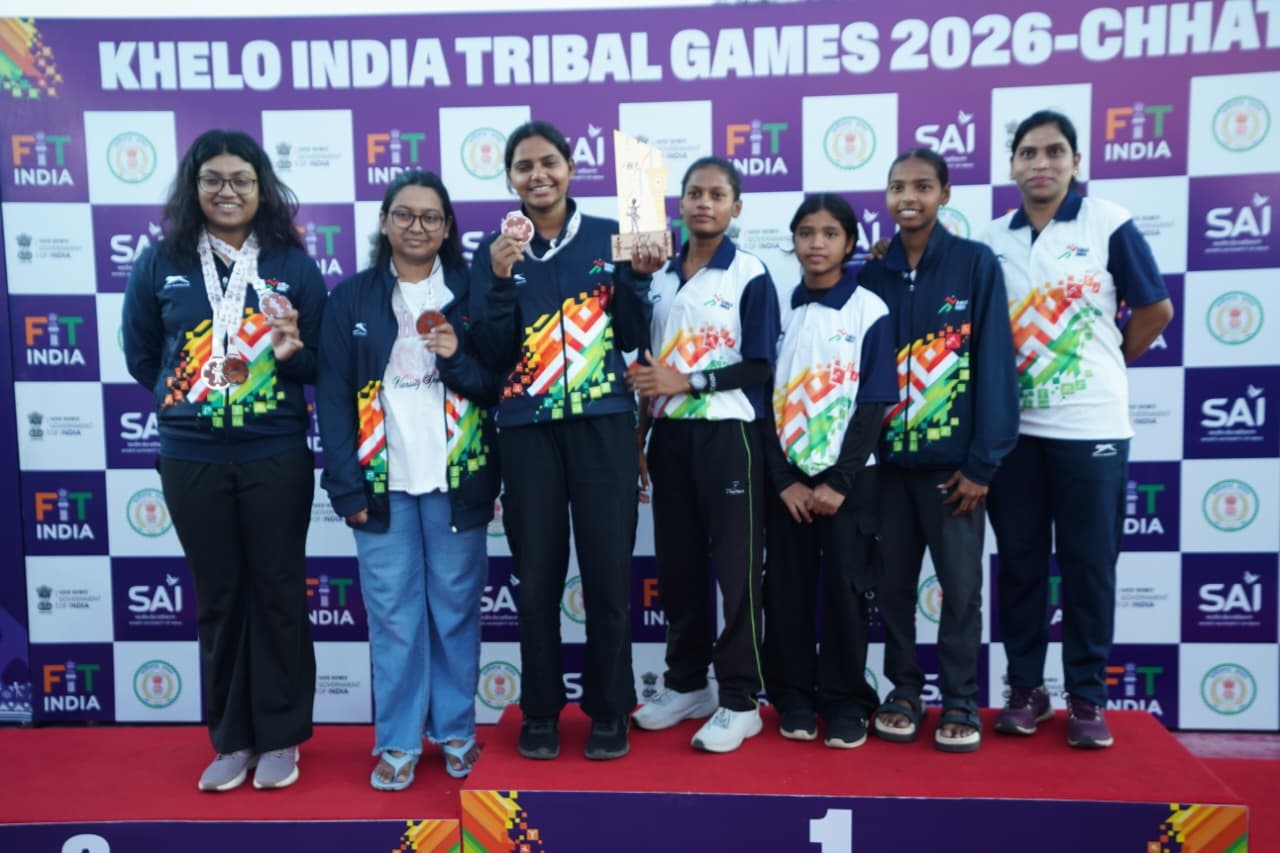 Khelo India Tribal Games 2026: Karnataka and Odisha Shine in Swimming; Chhattisgarh's Anushka Wins Fourth Silver