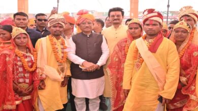 CM Sai Blesses 240 Newlywed Couples; Daughters Receive ₹50,000 Each