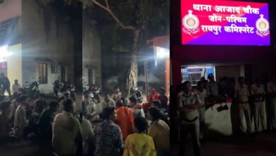 Bloody Clash Between Two Factions in Raipur Late at Night; Tension Grips Area, Heavy Police Force Deployed