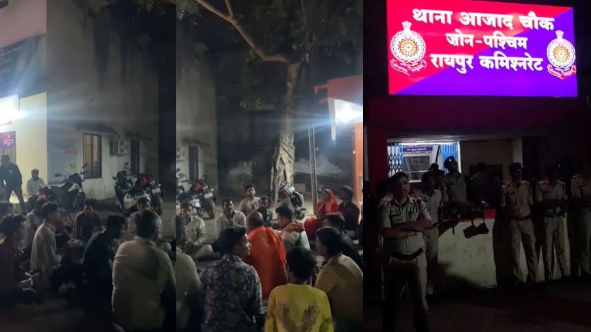 Bloody Clash Between Two Factions in Raipur Late at Night; Tension Grips Area, Heavy Police Force Deployed