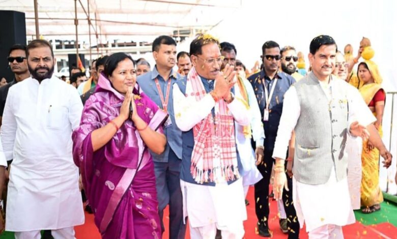 CM Sai's Message at the Maa Karma Jayanti Festival: A Strong Society Will Be Built Through Unity and Service.