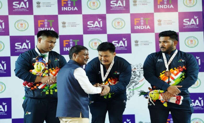 Arunachal and Assam Crowned Overall Champions in Weightlifting; Chhattisgarh Also Wins Medals