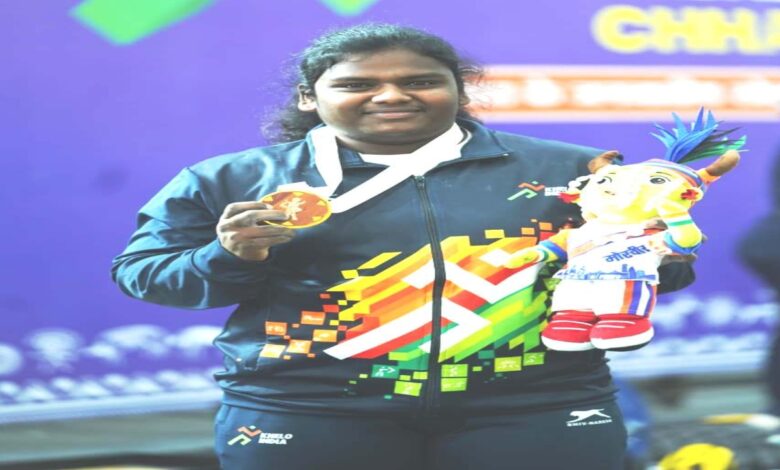 Khelo India Tribal Games 2026: Sakshi Burkule Wins Gold, Rishika Wins Silver in 86kg Weightlifting