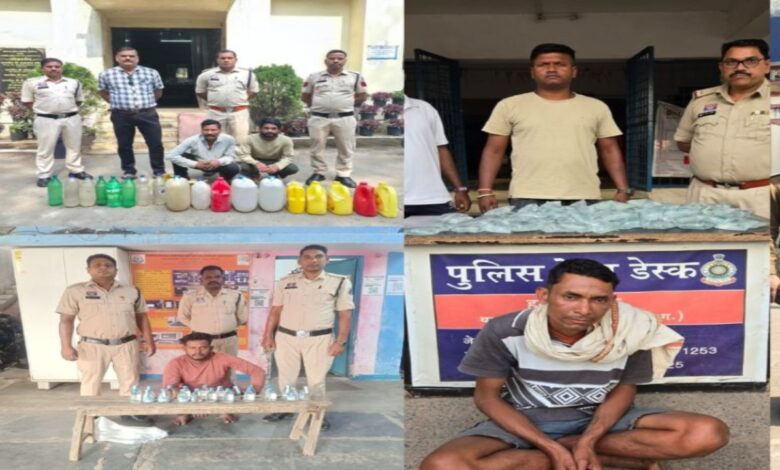 Impact of 'Operation Aaghat': 394 Arrested in Raigarh; Narcotics Worth ₹4.5 Crore Seized