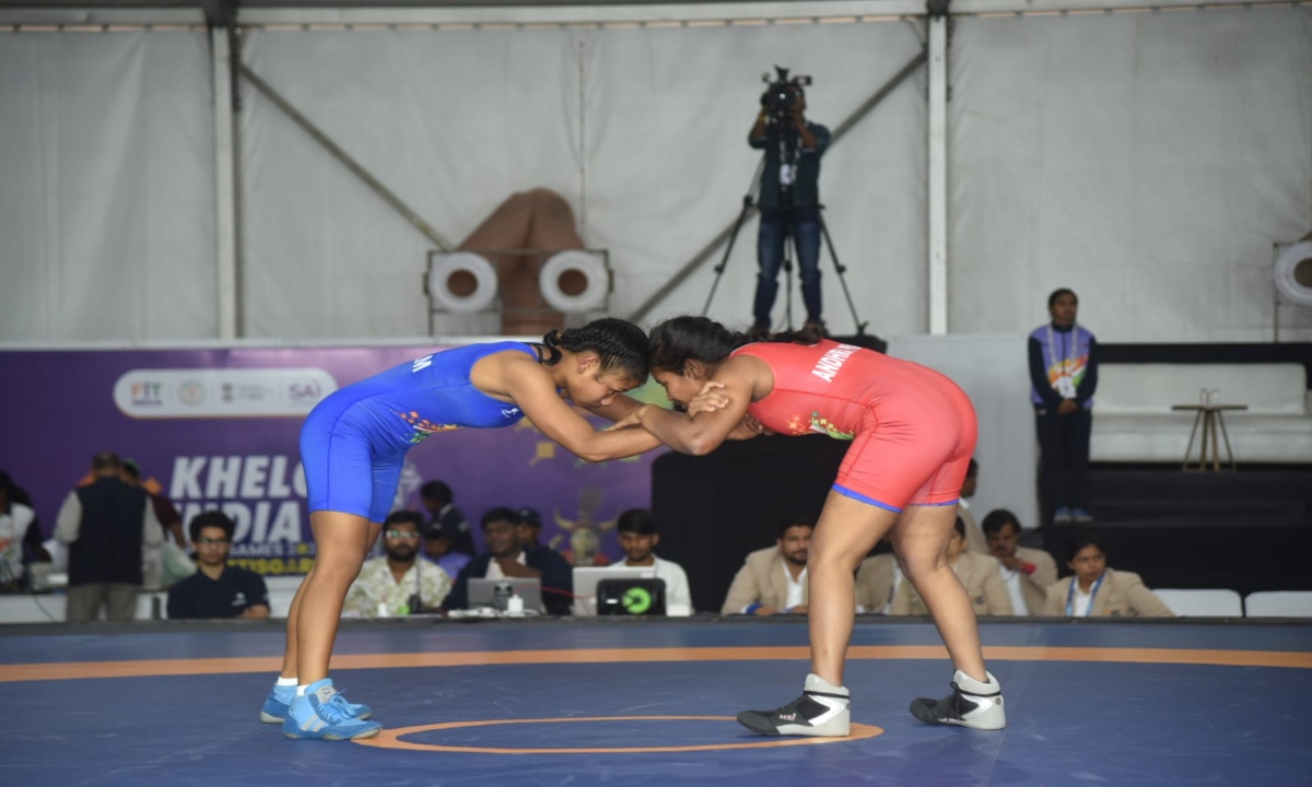 Tribal Games Wrestling: Powerful Moves and Tactics—Athletes Win Medals and Hearts