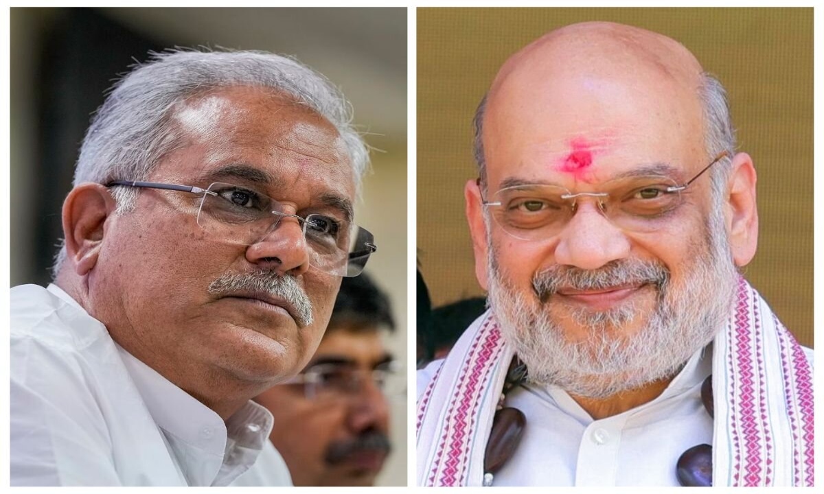 Shah Says: Congress Government Shielded Naxalites; Baghel Responds: "Sheer Lie—If You Have Proof, Make It Public."