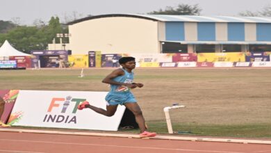 An Exemplary Struggle: Wearing Borrowed Spikes, Suraj Mashi Wins Silver Medal in 5000 Meters