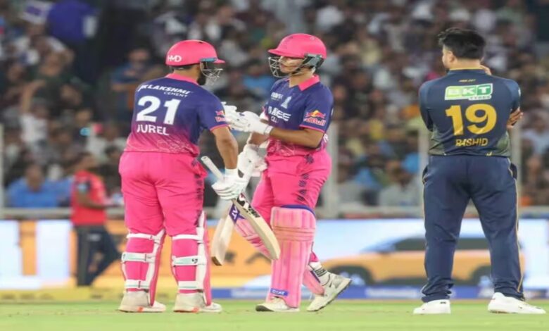 GT vs RR IPL 2026: Rajasthan posts 210 runs; Gujarat set a target of 211.