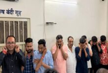 Influential Gamblers in CG; 9 Arrested While Gambling Gambling Den Operating Inside a Construction Office