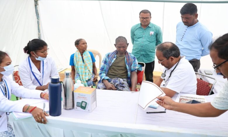 Sukma Emerges from the Shadow of the 'Red Terror'; Over 6,500 People Receive Treatment at Mega Health Camp