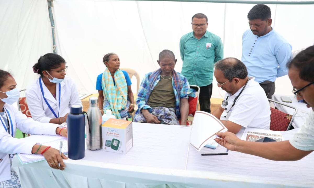 Sukma Emerges from the Shadow of the 'Red Terror'; Over 6,500 People Receive Treatment at Mega Health Camp
