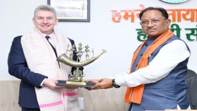 Australian Consul General Bernard Lynch Meets CM Vishnu Deo Sai; Development Schemes Discussed