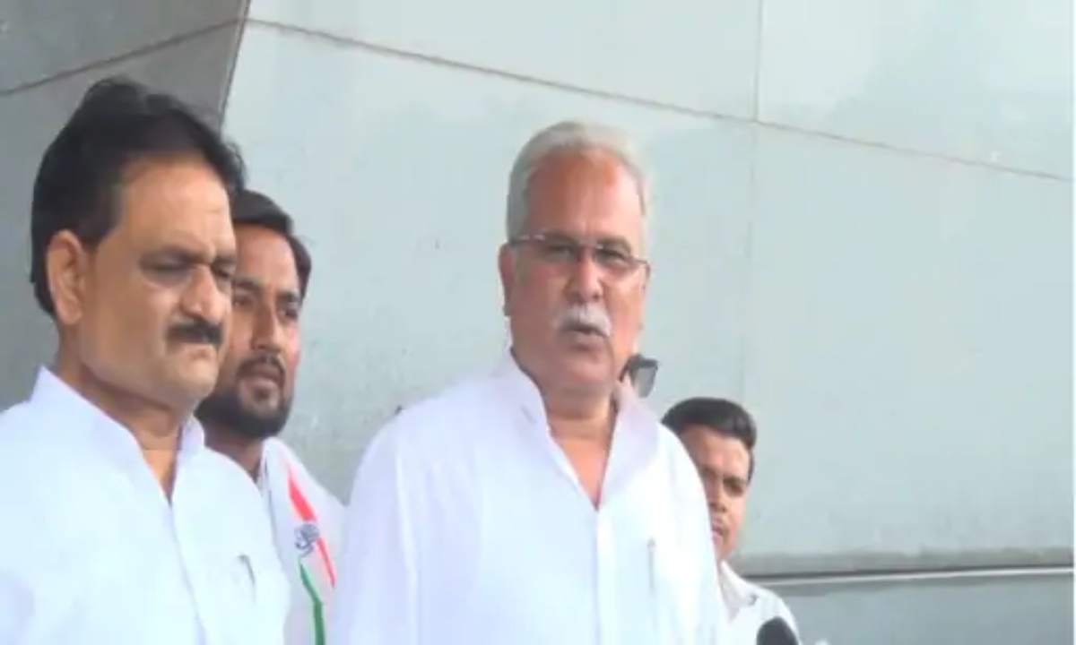Using Assam as a pretext, Bhupesh Baghel targets BJP; raises questions over the Biswa government.