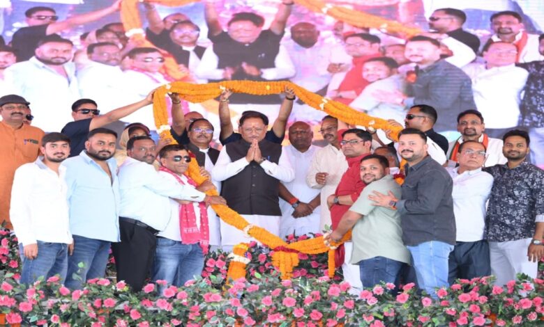 Development Works Worth ₹280 Crore Gifted to Lundra: CM Vishnudeo Sai Inaugurates and Lays Foundation Stones