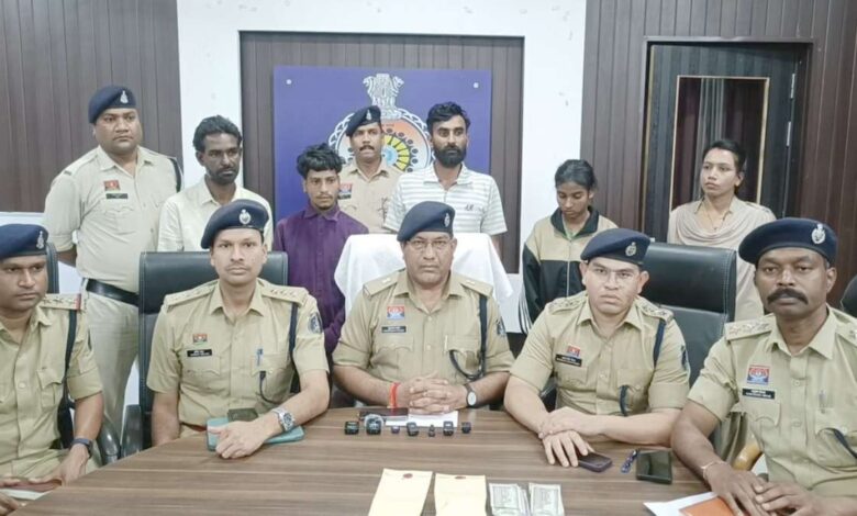 नशे के खिलाफ बड़ी कार्रवाई: 18.70 लाख के चिट्टा के साथ चार आरोपी गिरफ्तार