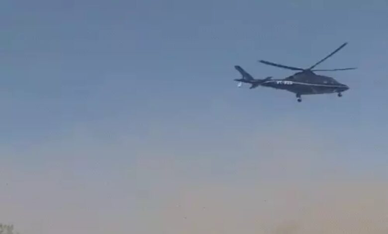 Minister's Helicopter Lands in Car Parking: Major Accident Averted