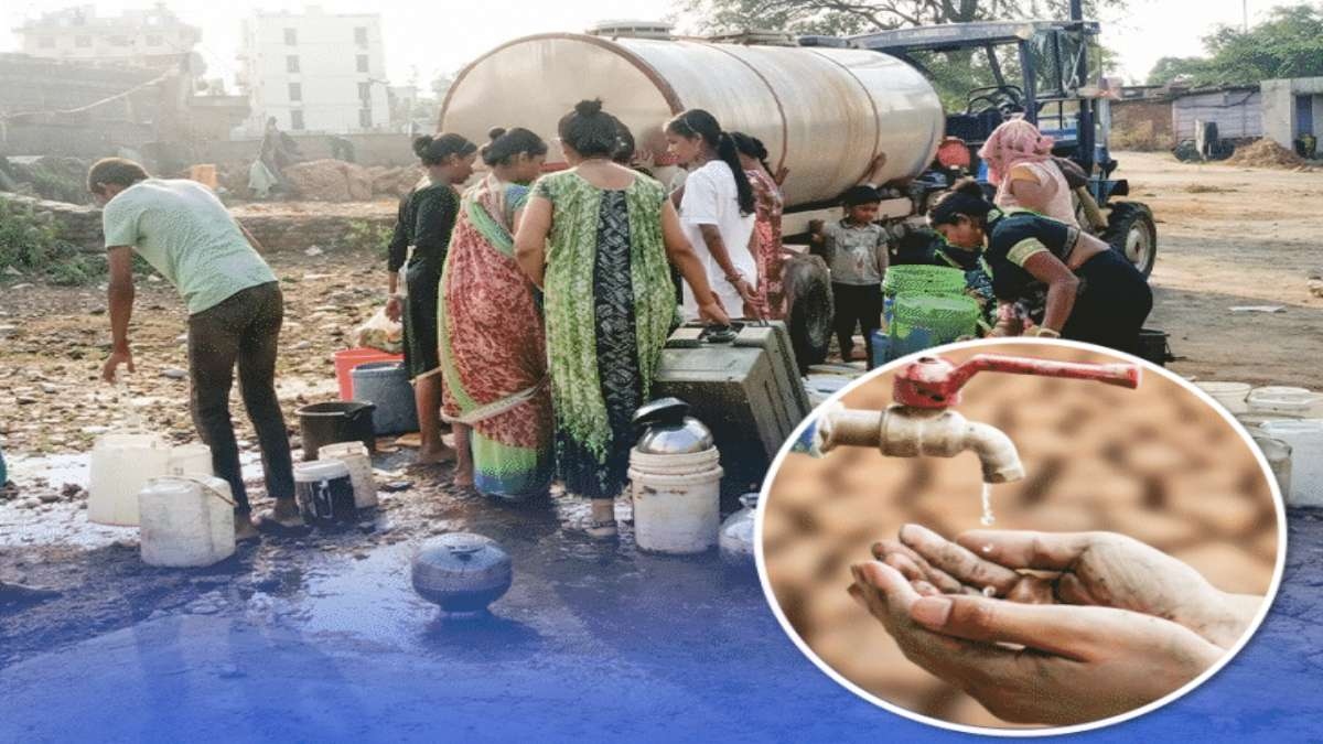 Water Crisis in 35 Wards of Raipur; Supply Being Provided via Tankers