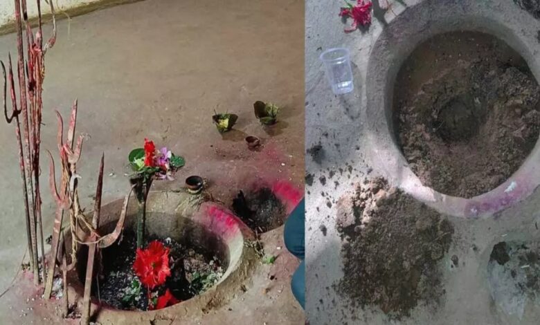 Shivling Stolen from Temple: Shocking Incident in Nannhesar, Jashpur; Villagers Outraged