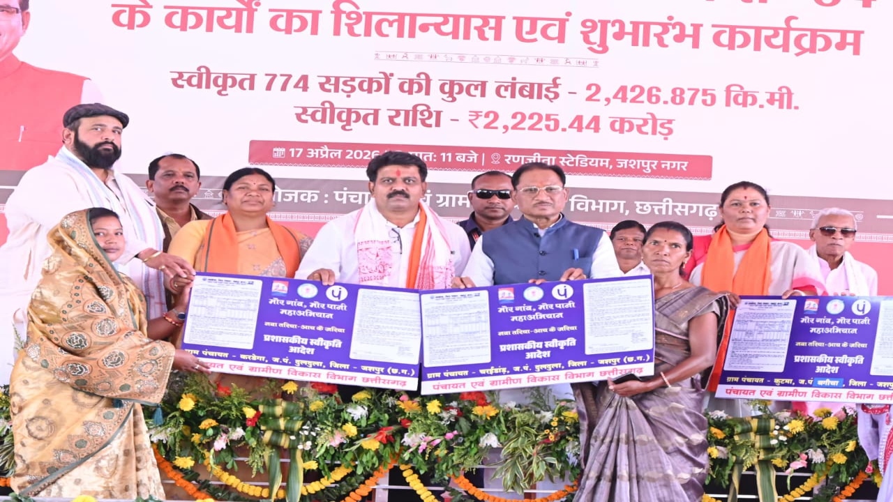 CM Sai Launches Mega-Campaign ‘Mor Gaon, Mor Pani, Mor Tariya’