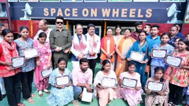 “Space on Wheels” Becomes a Mobile Space School for the Children of Jashpur.