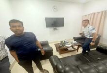 Officers' liquor party at government guest house