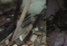 Wall of Under-Construction House Collapses; Couple and Young Child Injured After Being Trapped Under Rubble