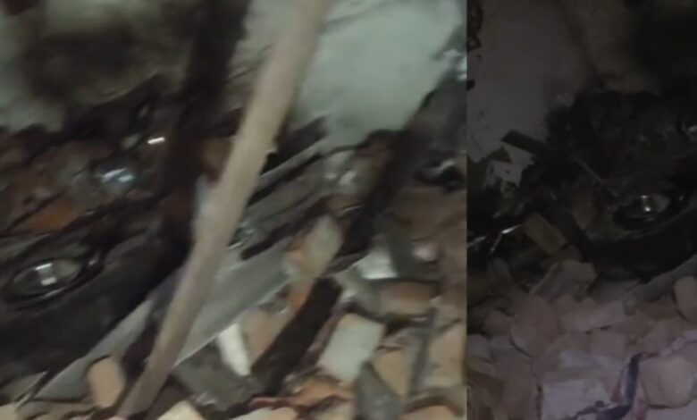 Wall of Under-Construction House Collapses; Couple and Young Child Injured After Being Trapped Under Rubble