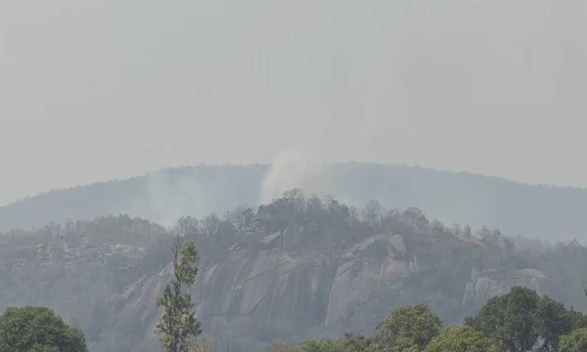 Major Plane Crash in Jashpur: Crashes After Striking Mountain; Pilot and Co-pilot Feared Dead