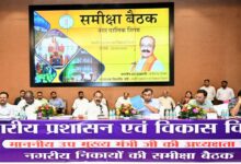 Deputy CM Arun Sao Takes Strict Stance on Drinking Water Issues and Illegal Construction