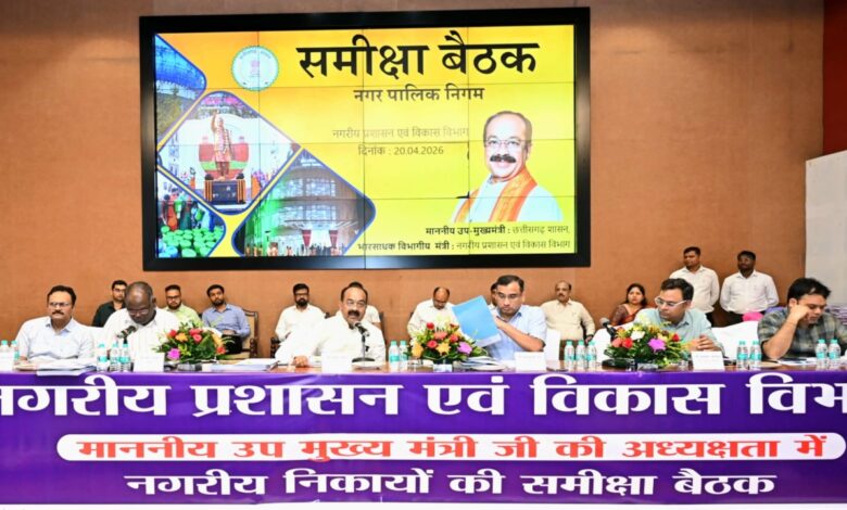 Deputy CM Arun Sao Takes Strict Stance on Drinking Water Issues and Illegal Construction