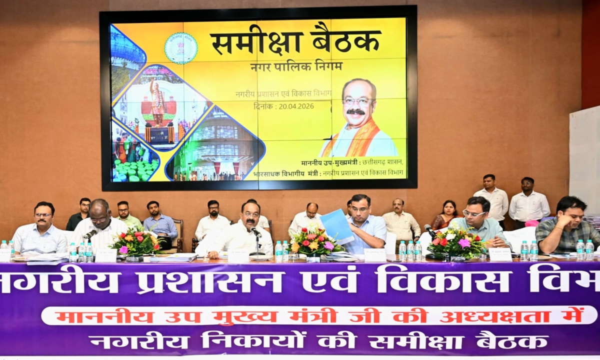 Deputy CM Arun Sao Takes Strict Stance on Drinking Water Issues and Illegal Construction