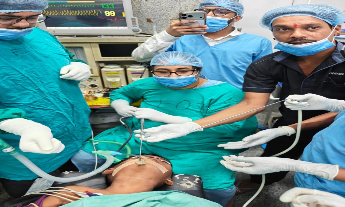 Coin lodged in the throat of an innocent 5-year-old.