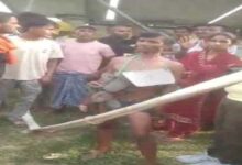 Taliban-style Punishment on Suspicion of Theft: Youth's Head Shaved and Paraded Through Village Wearing a Garland of Shoes and Slippers