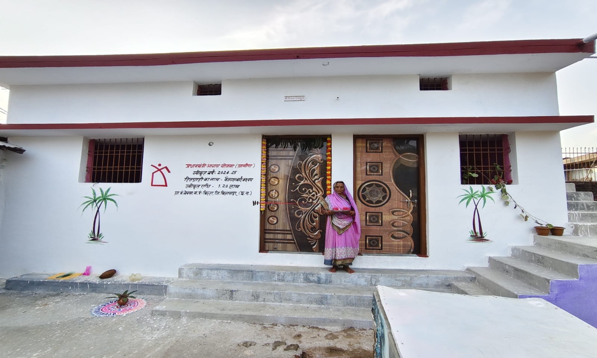 The Dream of a ‘Home of Their Own’ Comes True for Over 50,000 Families; Bilaspur District Creates History.