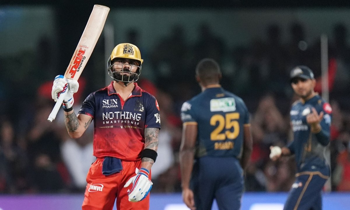 RCB की धमाकेदार जीत: कोहली के 81 रन से गुजरात पर 5 विकेट से जीत