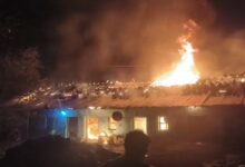 Massive Fire: Flames Erupting from a Locked House Engulf 9 Homes; Losses Amount to Lakhs