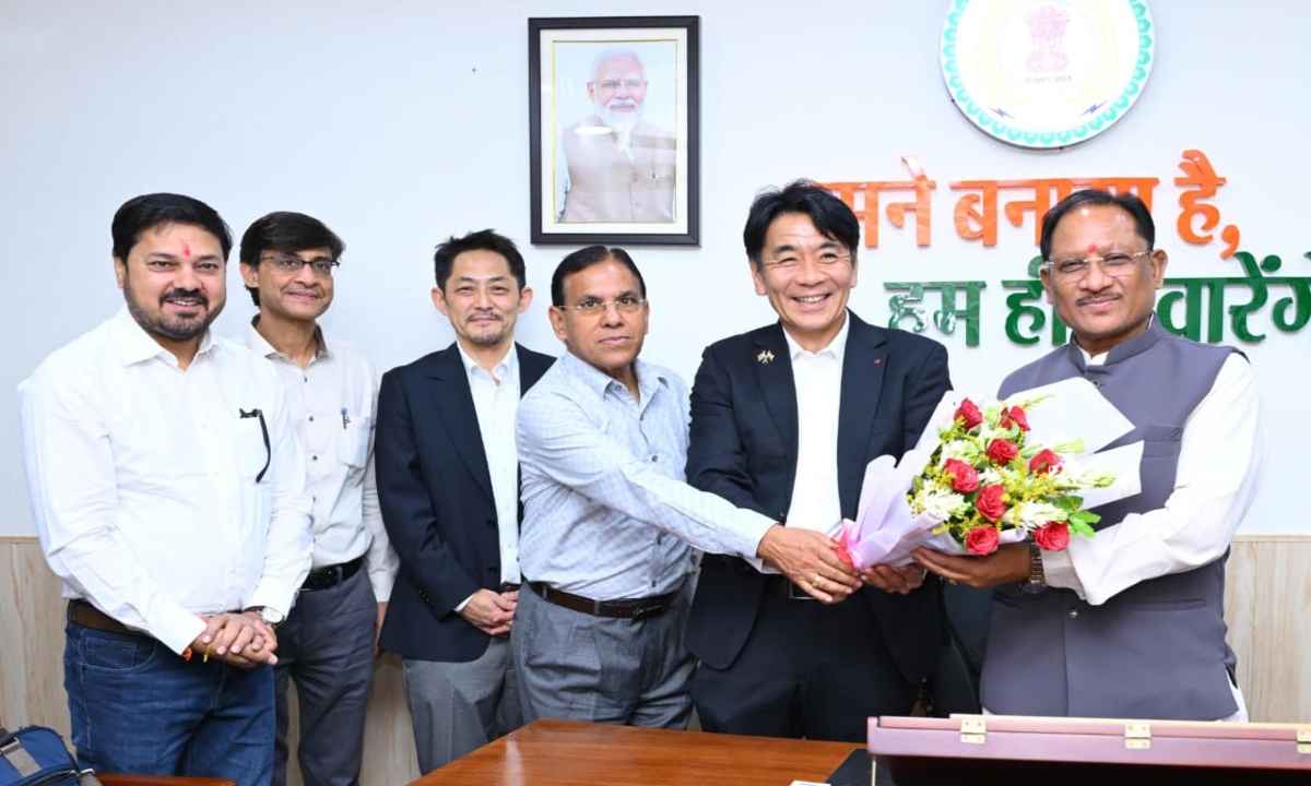 Japanese Delegation Meets CM Sai: Discussions on Investment, Technical Cooperation, and Industrial Expansion