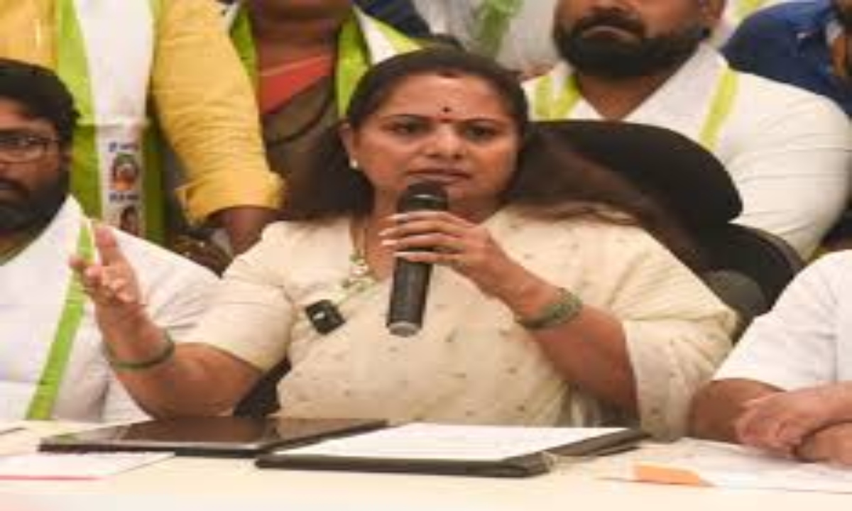 Kavitha Launches New TRS: Breaking Away from Father KCR's BRS, She Stakes Her Claim for the 2028 Elections.