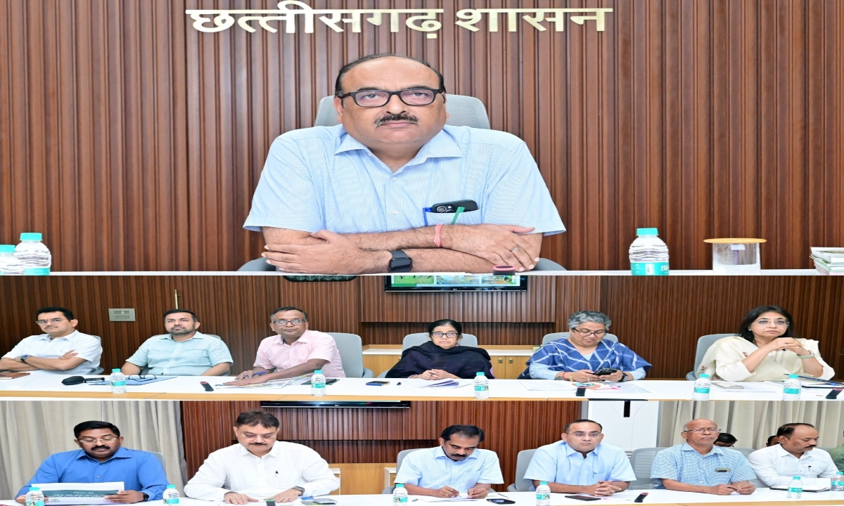 Chief Secretary Vikasheel stated: Focus on initiatives based on CSR funds and carbon credits.