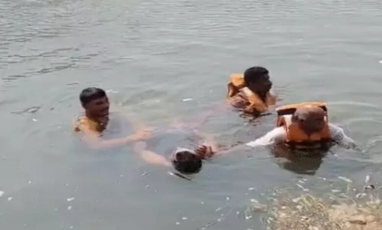 Father and Daughter Drown in Tandula Canal; Tragedy Strikes While Teaching Swimming